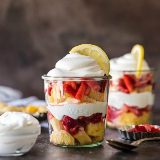 Lemon Strawberry Shortcake