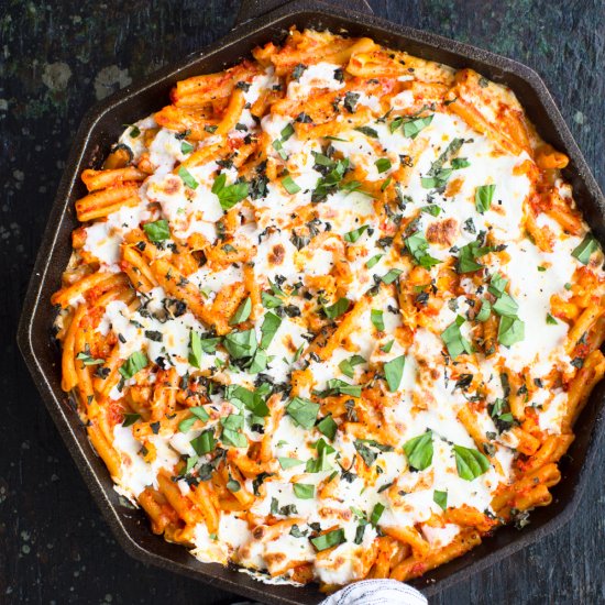 Baked Red Pepper Pasta