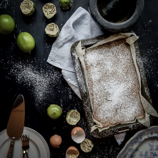 Lime and Saffron Slice