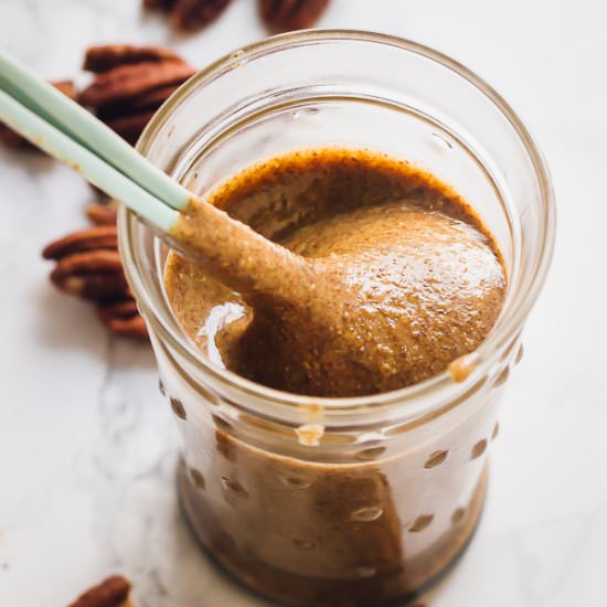 Homemade Easy Pecan Butter