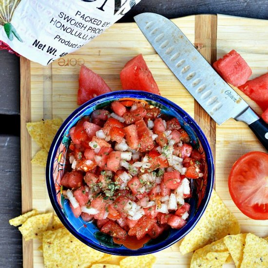 Watermelon Pico de Gallo