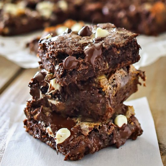 Chocolate Cake Mix Bars