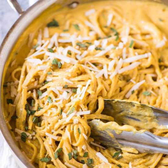 Creamy Pumpkin Pasta Sauce