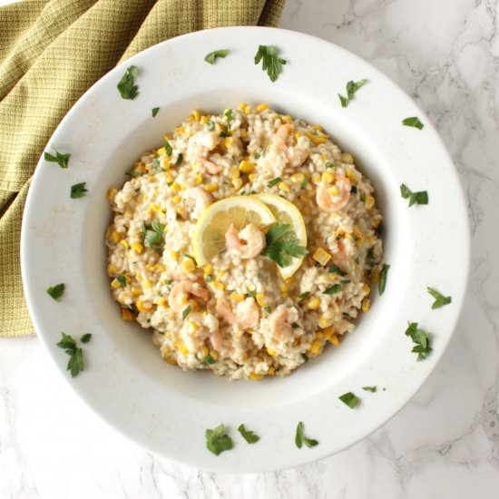 Creamy Sweet Corn Risotto