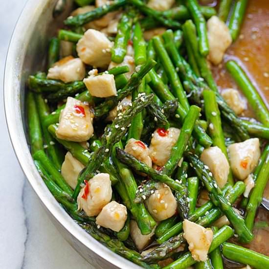 Chicken and Asparagus