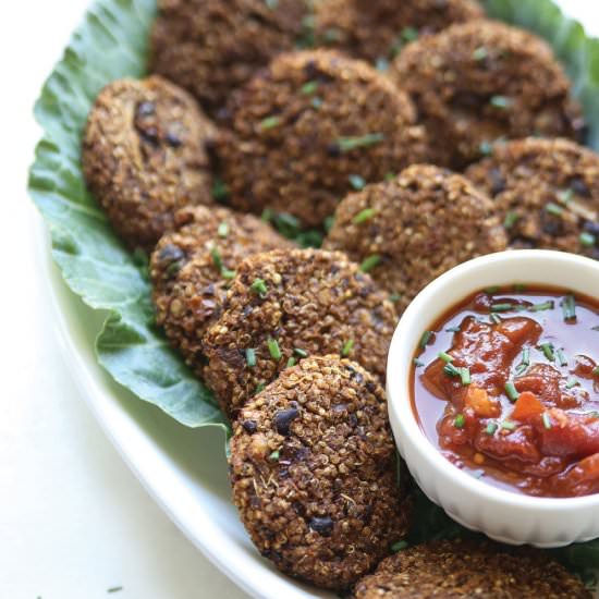 Quinoa Black Bean Burgers