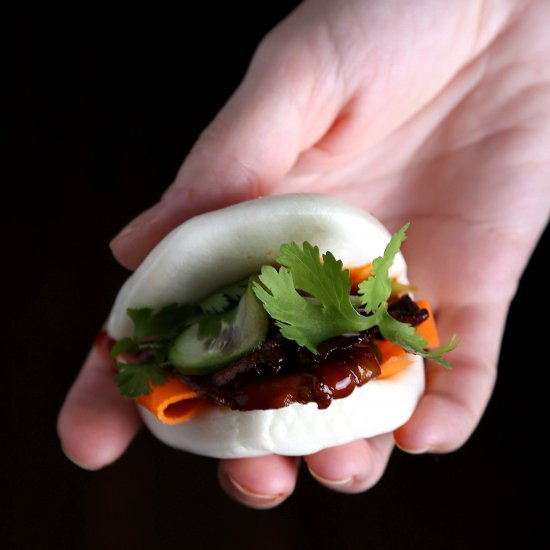 Pressed “Pork” Buns