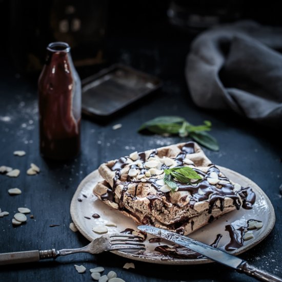 Buckwheat Earl Grey Waffles