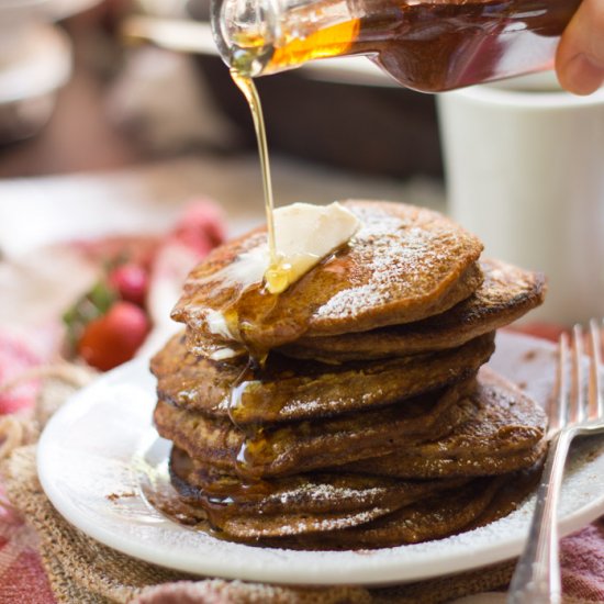 Vegan Pumpkin Pancakes