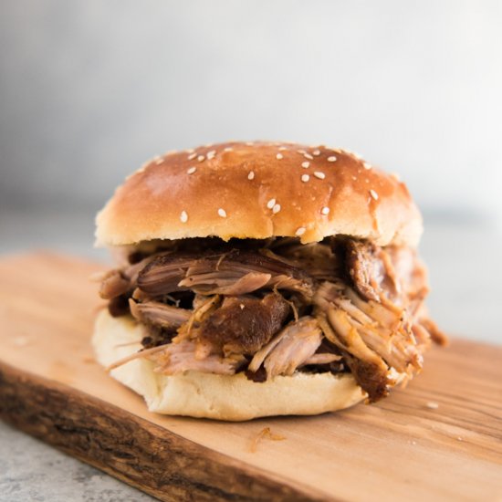 Sweet & Spicy Crockpot Pulled Pork