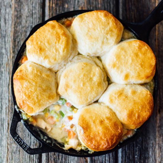 Skillet Chicken Pot Pie