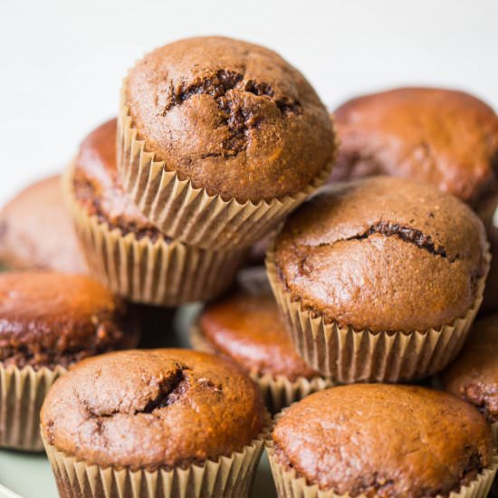 Cacao Protein Muffins