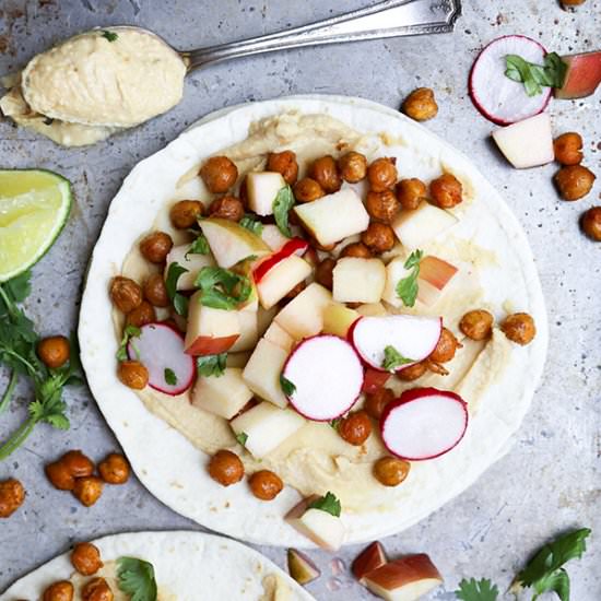 Spiced Chickpea Tacos