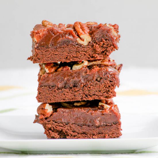 Salted Chocolate-Caramel Bars