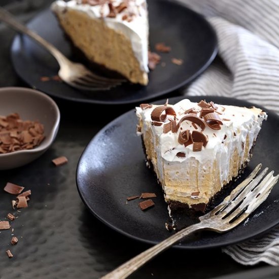 Black Bottom Pumpkin Cheesecake