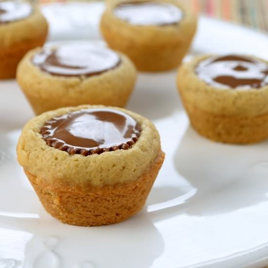 Chocolate Peanut Butter Cookie Cups