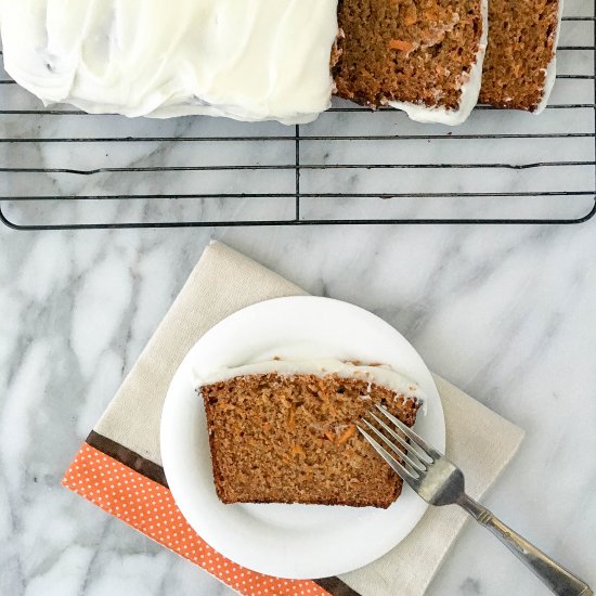 Carrot Cake Tea Bread