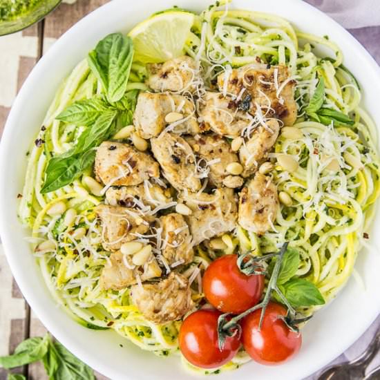 Basil Garlic Chicken Stir Fry