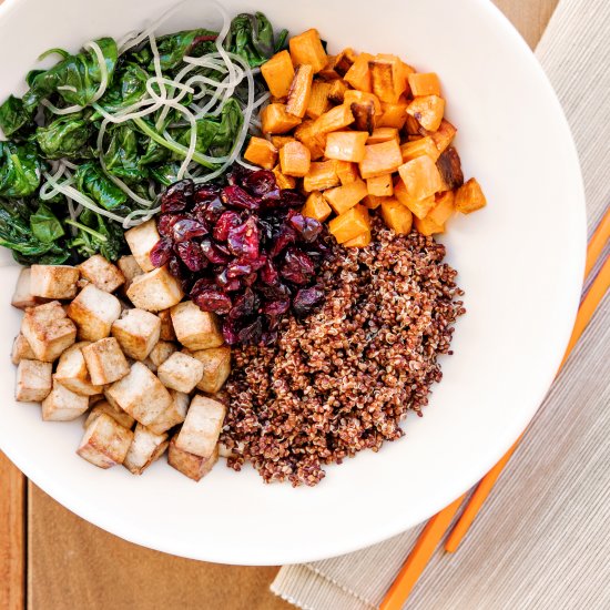 Vegan Harvest Macro Bowl