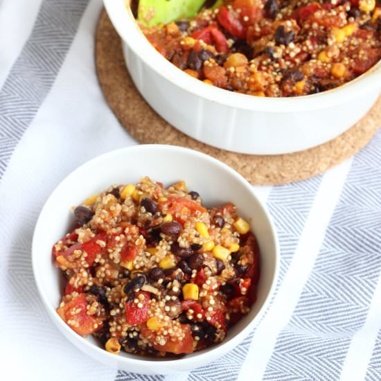 Mexican Quinoa Casserole