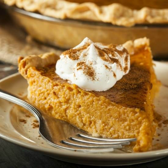 The Best Pumpkin Pie