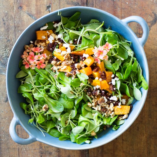 Roasted Butternut Squash Salad