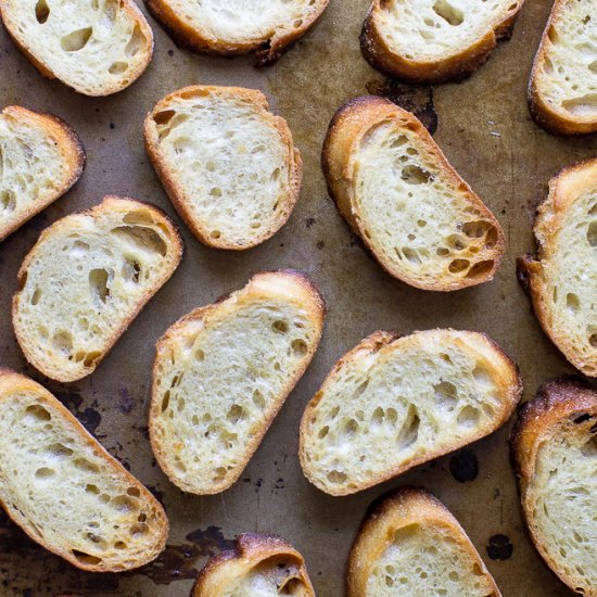 Toasted Baguette Slices