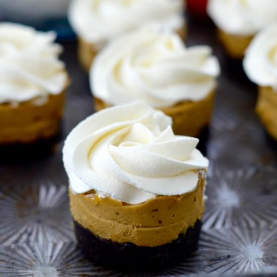 Mini Vegan Pumpkin Pies