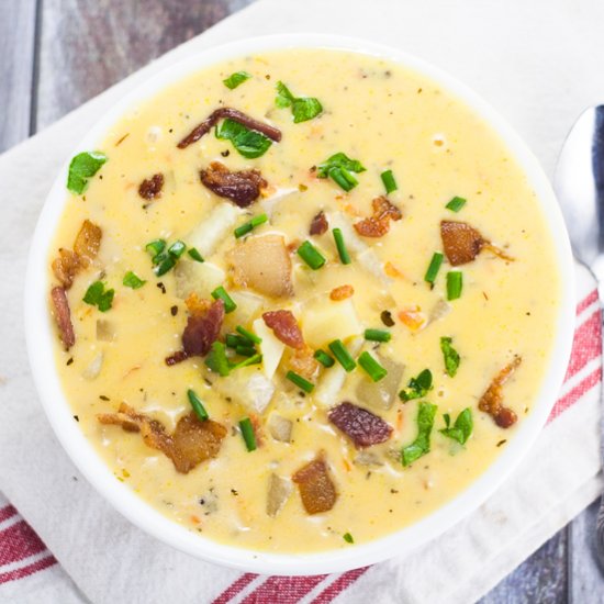 Cheesy Potato Soup