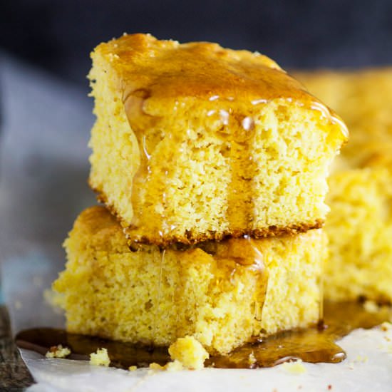 Homemade Maple Cornbread