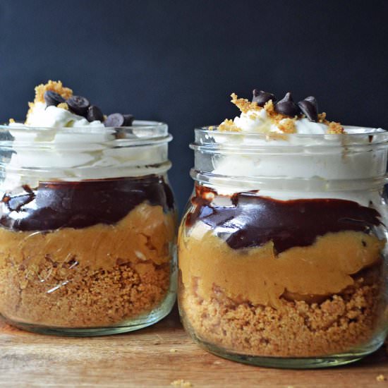 Bachelor Peanut Butter Pie Jars