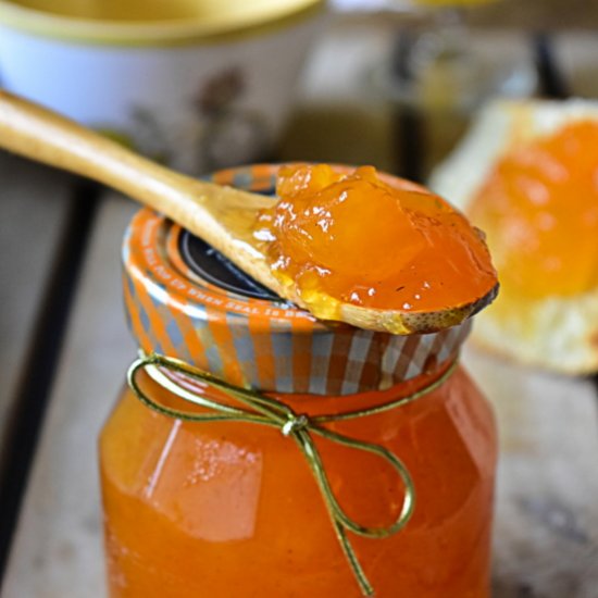 Cantaloupe Jam with Vanilla