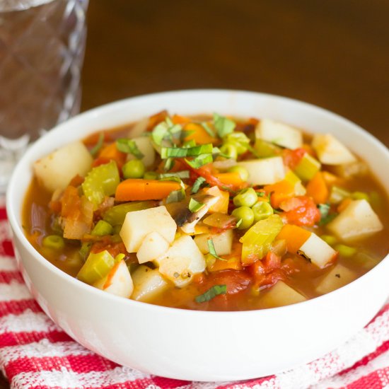 Quick and Easy Vegetable Soup