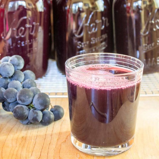 Homemade Grape Juice