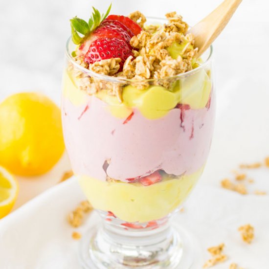 Strawberry Lemonade Parfait