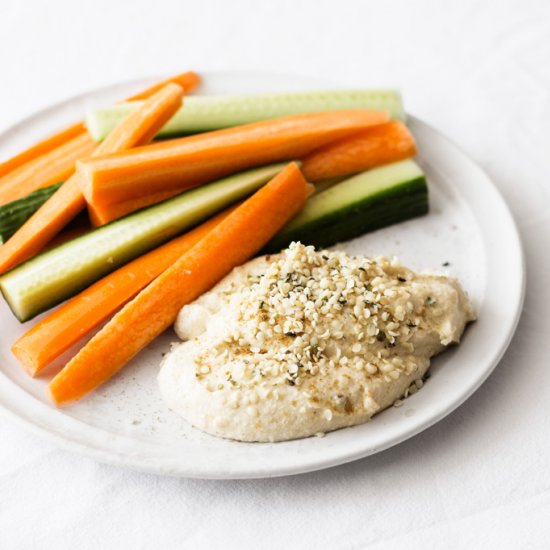 Higher Protein Hemp Hummus