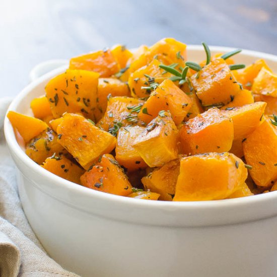 Oven-Roasted Butternut Squash