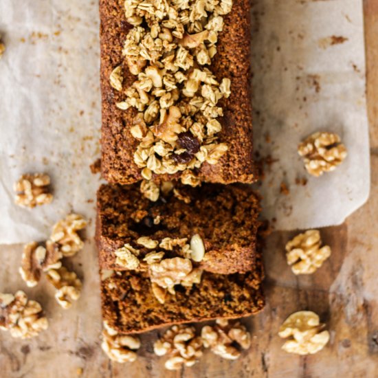 Butternut Squash & Oats Bread