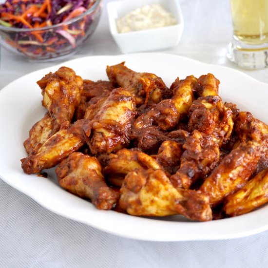 Soy-Pepper Chicken Wings