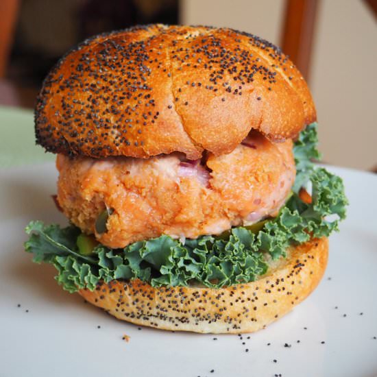 Steelhead Trout Burgers