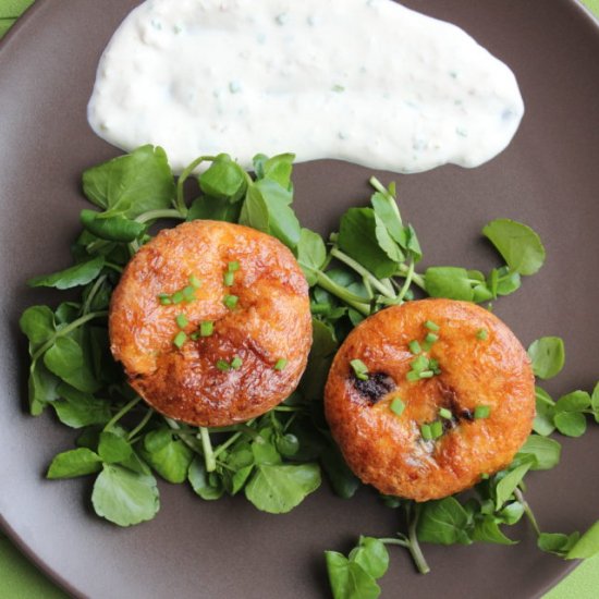 Steak and Red Onion Muffins