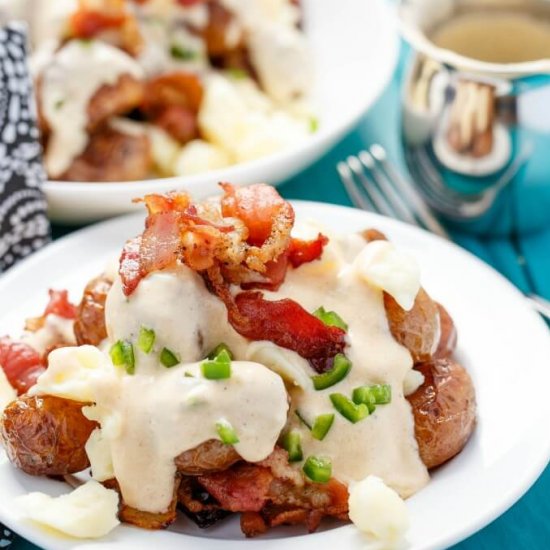 Jalapeno Popper Potato Poutine