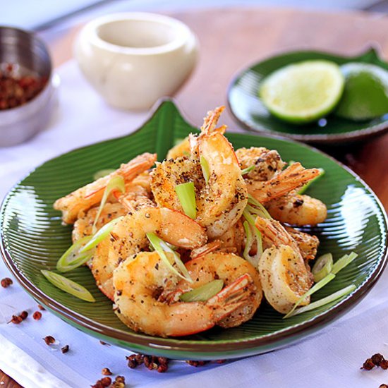 Salt and Pepper Prawns (Shrimp)