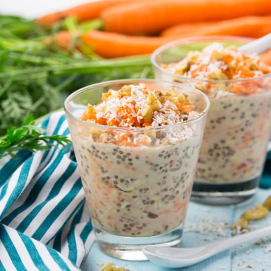 Carrot Cake Overnight Oats