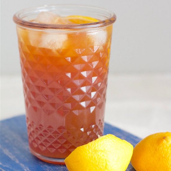 Homemade Lemon Iced Tea