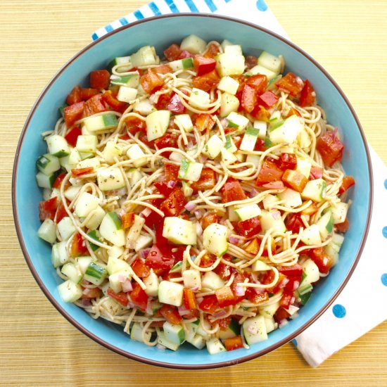 Veggie Spaghetti Salad