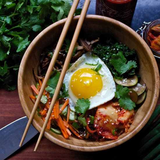 Vegetable Quinoa Bibimbap