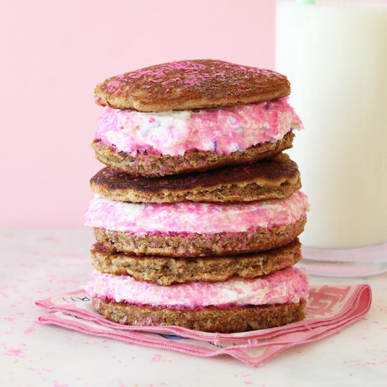 Oatmeal Pancake Cookie Pies