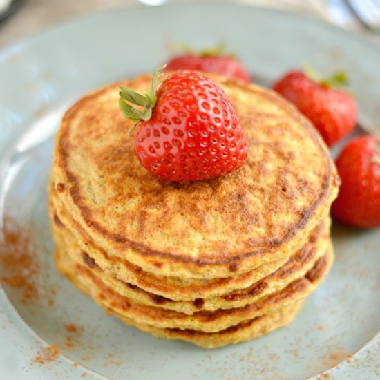 Pumpkin Protein Pancakes