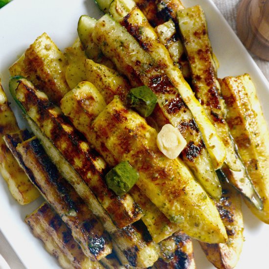 Grilled Vegetables with Herbs